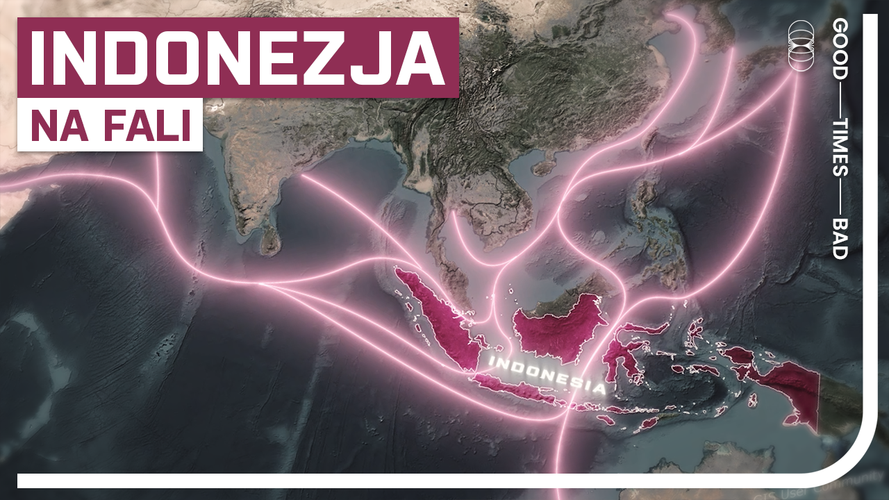 Wyboisty wzrost Indonezji.