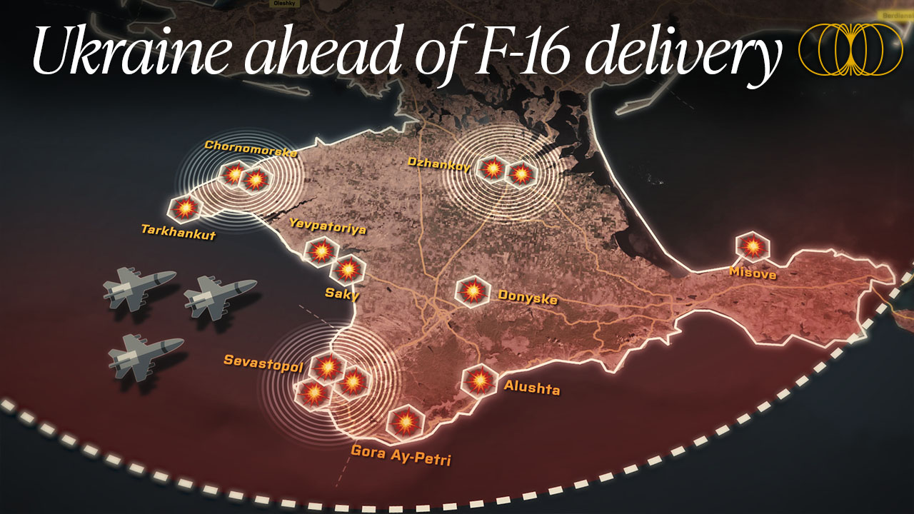 Russia crawls forward, just as F-16s are set to arrive in Ukraine. 
