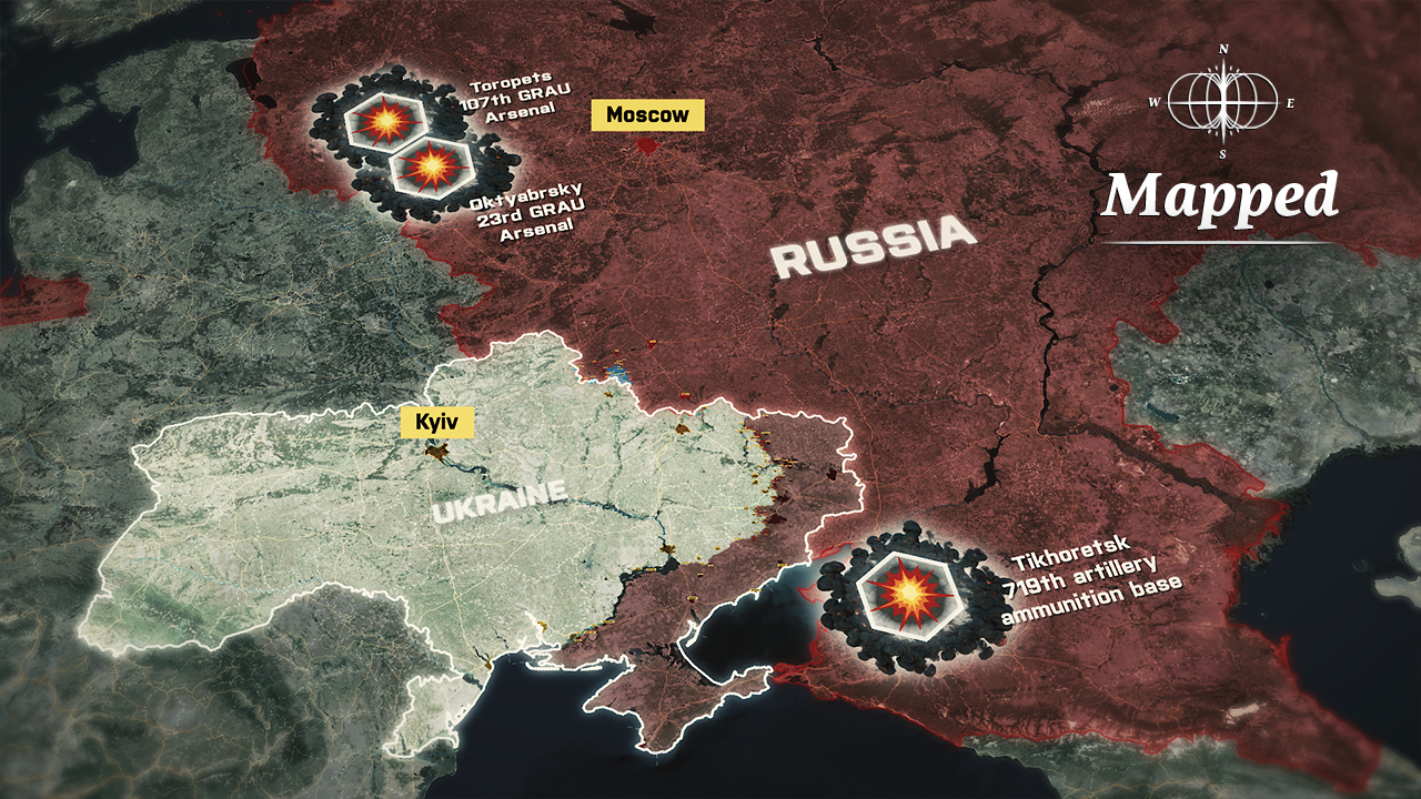 Vuhledar About to Fall. Ukraine Smashes Russian Depots [Mapped]