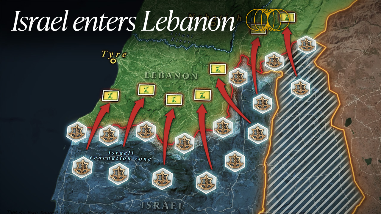 Israel invades Lebanon